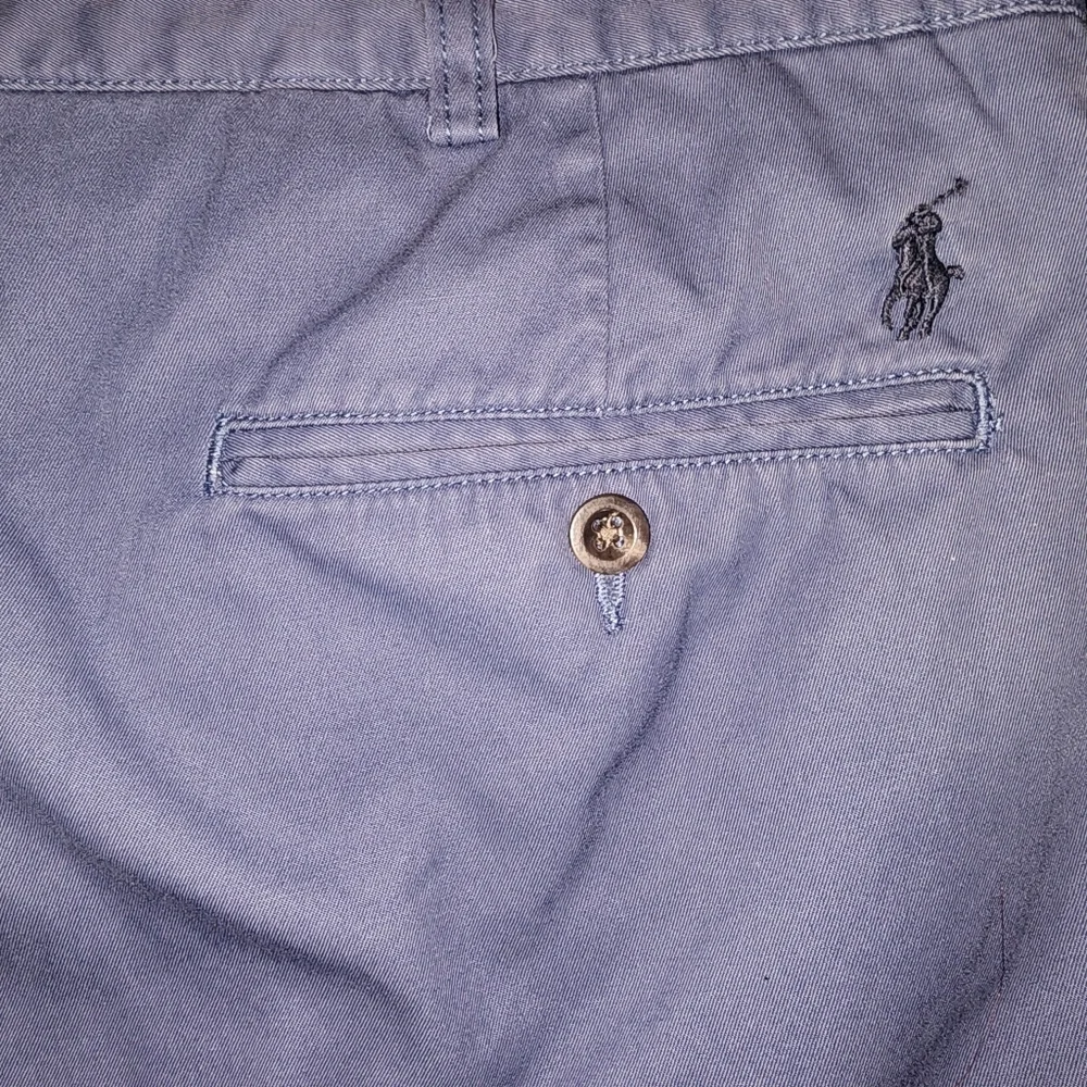 2 Pairs Polo By Ralph Lauren Mens Shorts Preppy Flat Front Normcore